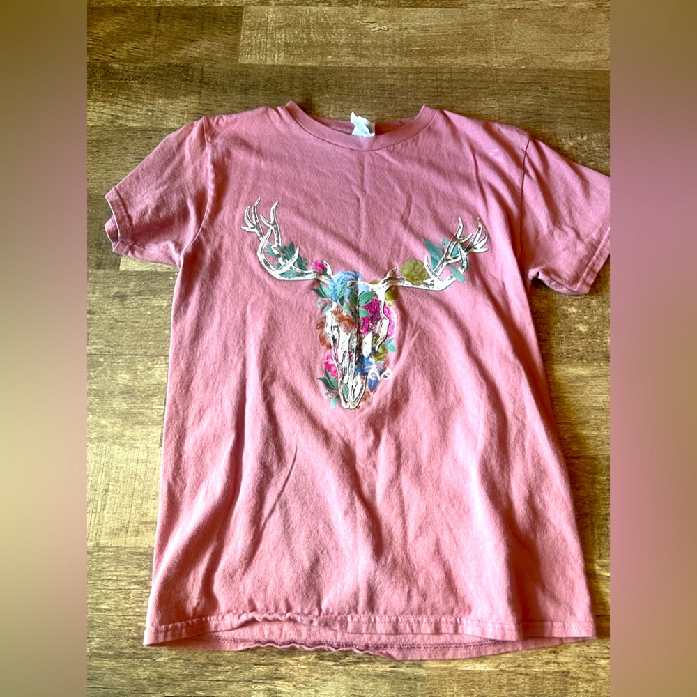 Real tree skull shirt